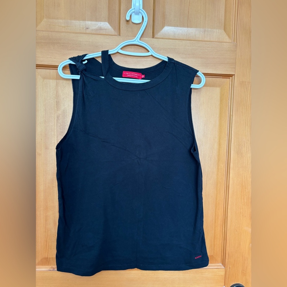 n:PHILANTHROPY Classic Black Tee